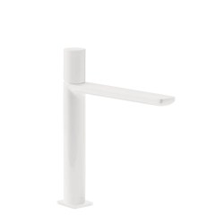 Tres Loft Colors egykaros, magasíott mosdó csaptelep matt fehér 20020304BM