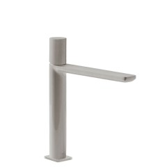 Tres Loft Colors egykaros, magasított mosdó csaptelep steel 20020304AC