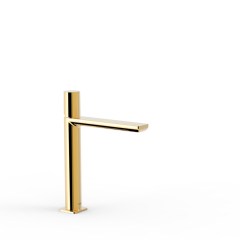 Tres Loft Colors egykaros, magasított mosdó csaptelep arany 20020304OR