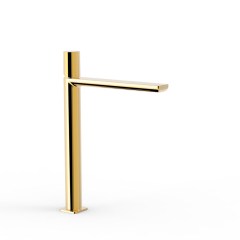 Tres Loft Colors egykaros, magasított (355 mm ) mosdó csaptelep arany 20020306OR