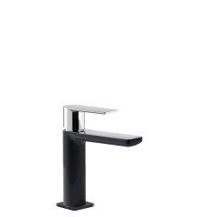 Tres Loft Colors egykaros mosdó csaptelep fekete-chrome 20010301NE