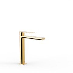 Tres Loft Colors egykaros, magasított mosdó csaptelep arany 20020303OR