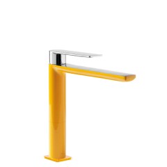 Tres Loft Colors egykaros, magasított mosdó csaptelep amber-chrome 20020303AM