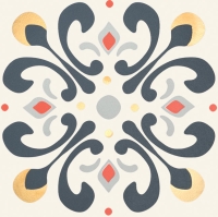 Tubadzin Patch White dekorcsempe 22,3 x 22,3