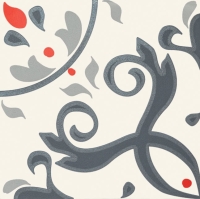 Tubadzin Patch White dekorcsempe 22,3 x 22,3