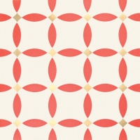 Tubadzin Patch White dekorcsempe 22,3 x 22,3