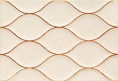 Arte Navona beige dekorcsempe 36x25 cm