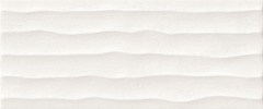 Valore Surface White DC Waves 3D dekorcsempe 25 x 60 cm