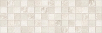 Valore Valletta Beige DC Mosaic 3D dekorcsempe 25 x 75 cm