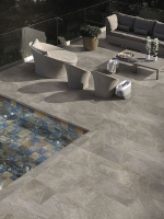 Ceramica Valsecchia Quarz Kőhatású járólap | Mozaikok és Csempék