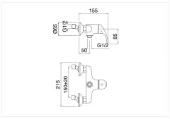 Bugnatese Xara 6538 - zuhanycsaptelep test