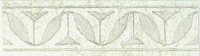 Zalakerámia Travertino Ninive SZ-100 dekorcsík 25 x 7