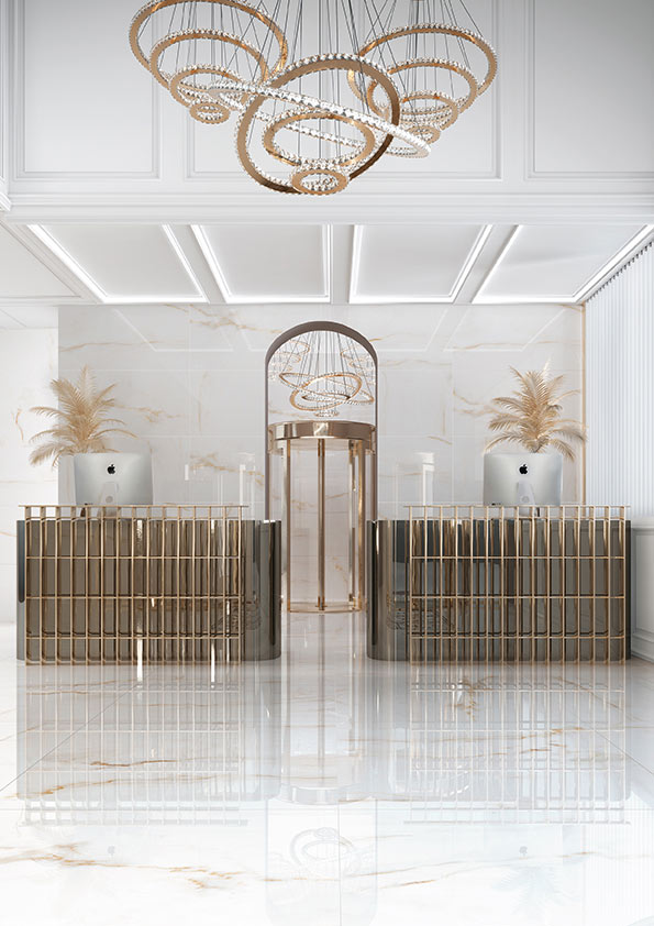 Ricchetti Golden Pure Kőhatású járólap | Csempék és Padlólapok