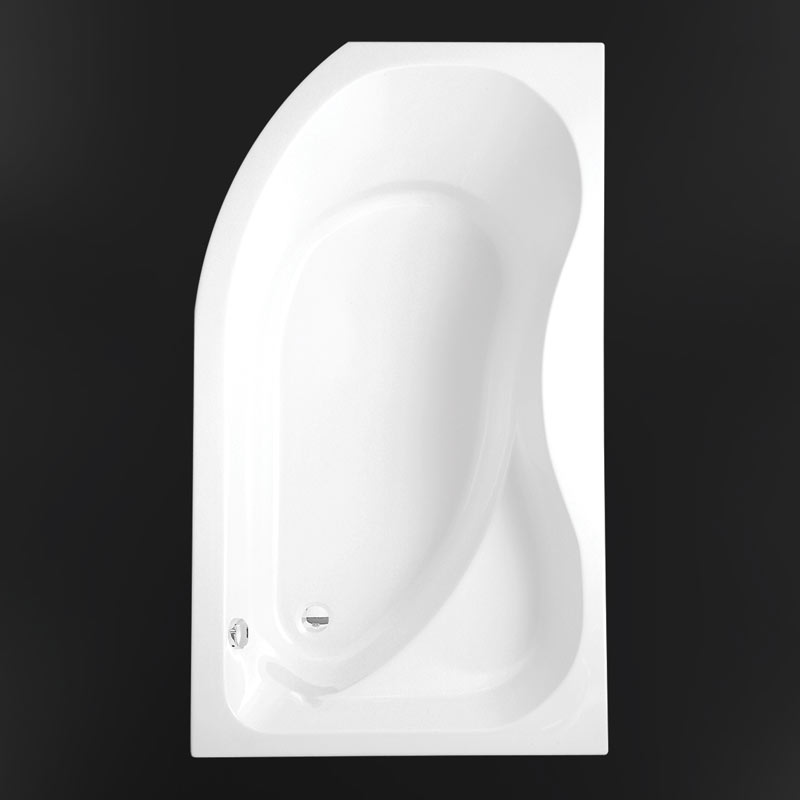 Roltechnik Activa Aszimmetrikus kád 160 x 90 cm