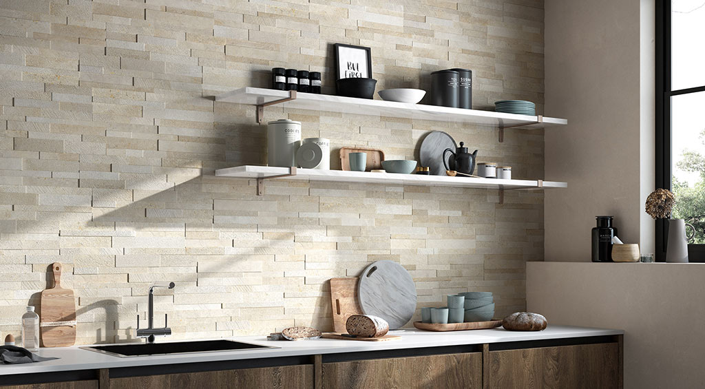 Rondine Loft 3D Konyhai burkolólap | Csempék és Járólapok