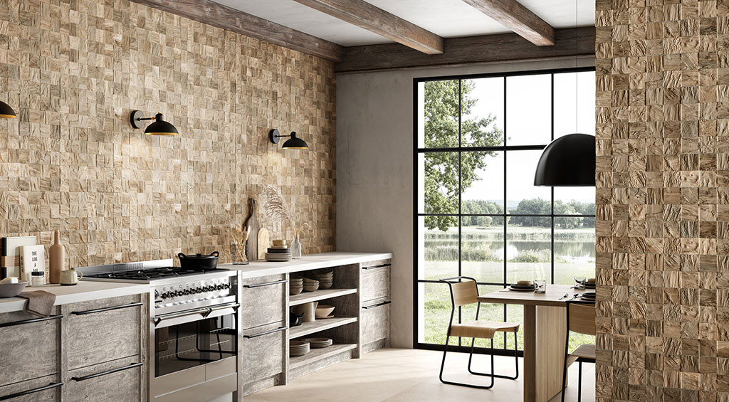 Rondine Timeless 3D Falburkolat | Csempék és Mozaikok