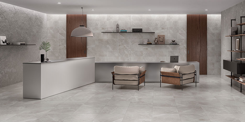 Sintesi Ceramica Salt Stone Csempe és Padlólap