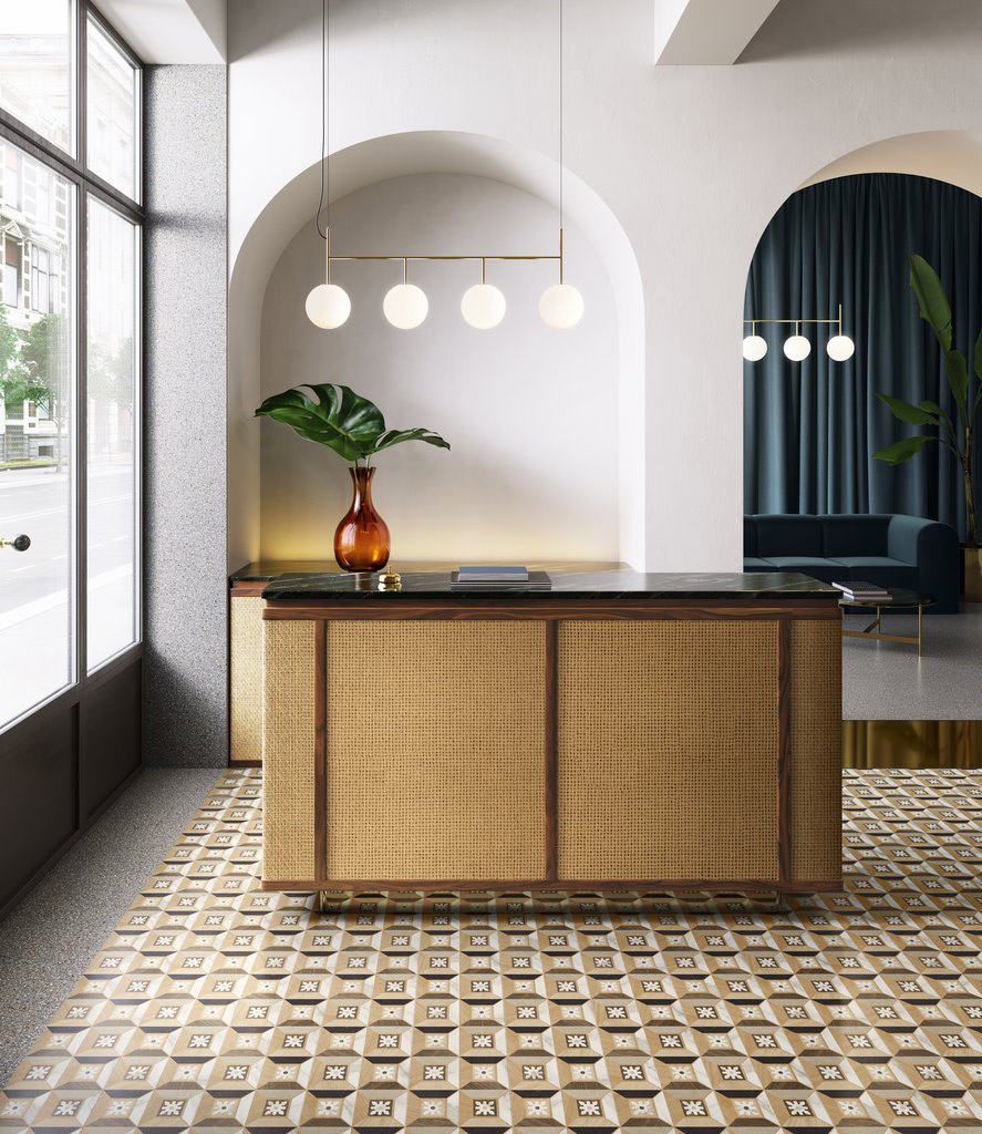 Sant'Agostino Intarsi Elite Fahatású járólap