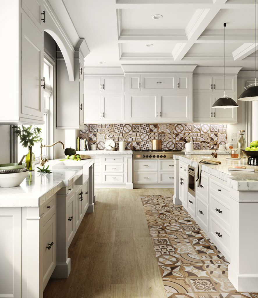 Sant'Agostino Intarsi Elite Fahatású járólap