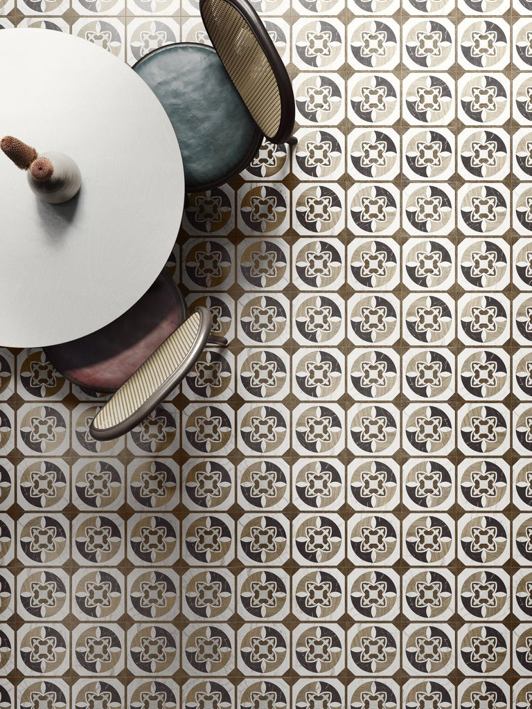 Sant'Agostino Intarsi Glam Fahatású járólap