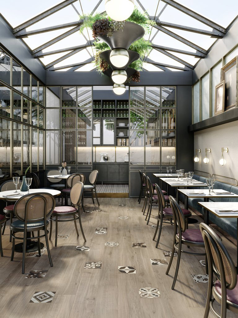 Sant'Agostino Intarsi Glam Fahatású járólap