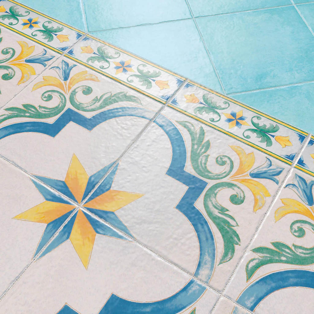 Savoia italia Antiche Riggiole Napoletane Kőhatású járólap