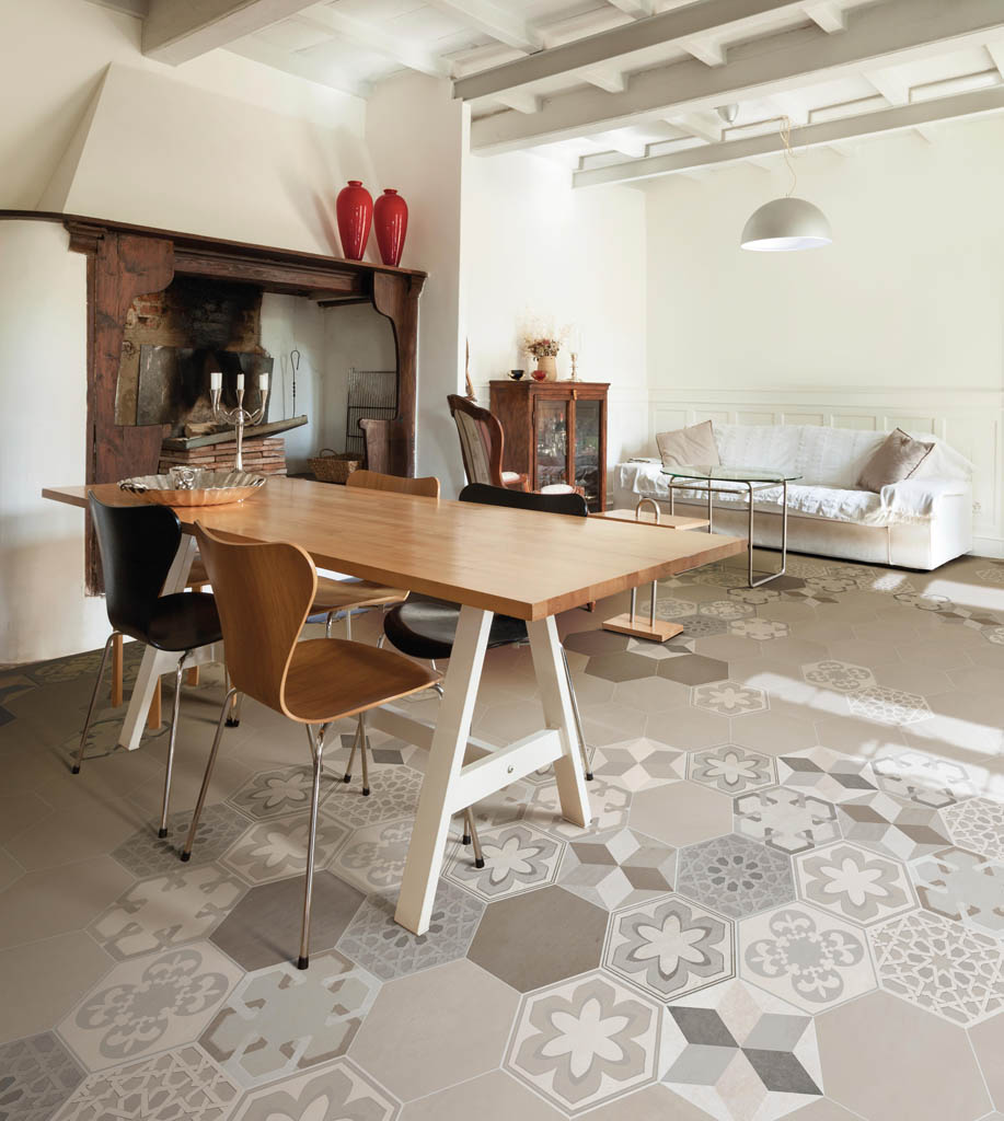 Savoia italia Hexagon Kőhatású járólap 