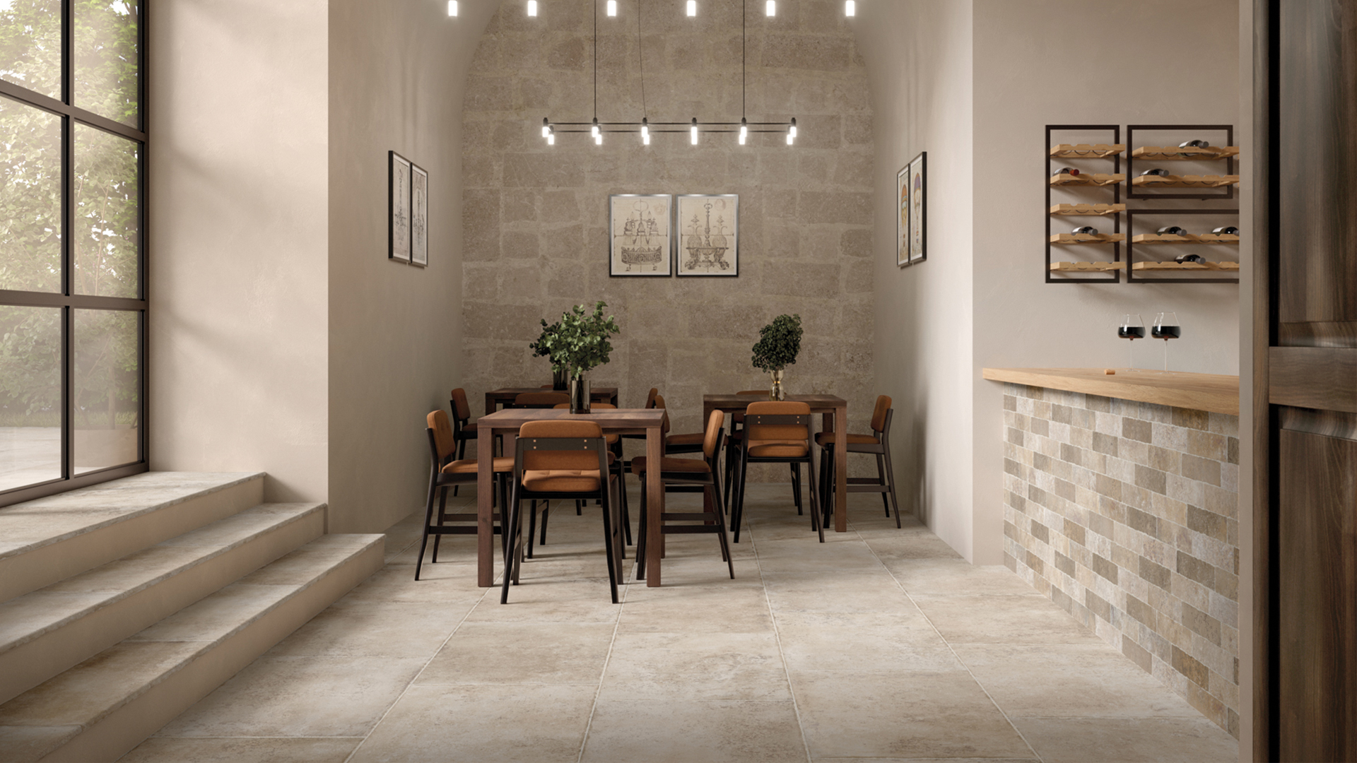 Sil Ceramiche Pierre de Montignac Csempe és Padlólap