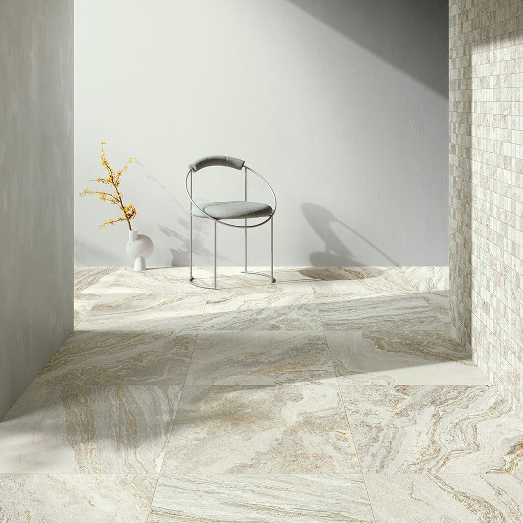 Sintesi Ceramica Silverquartz Csempe és Padlólap