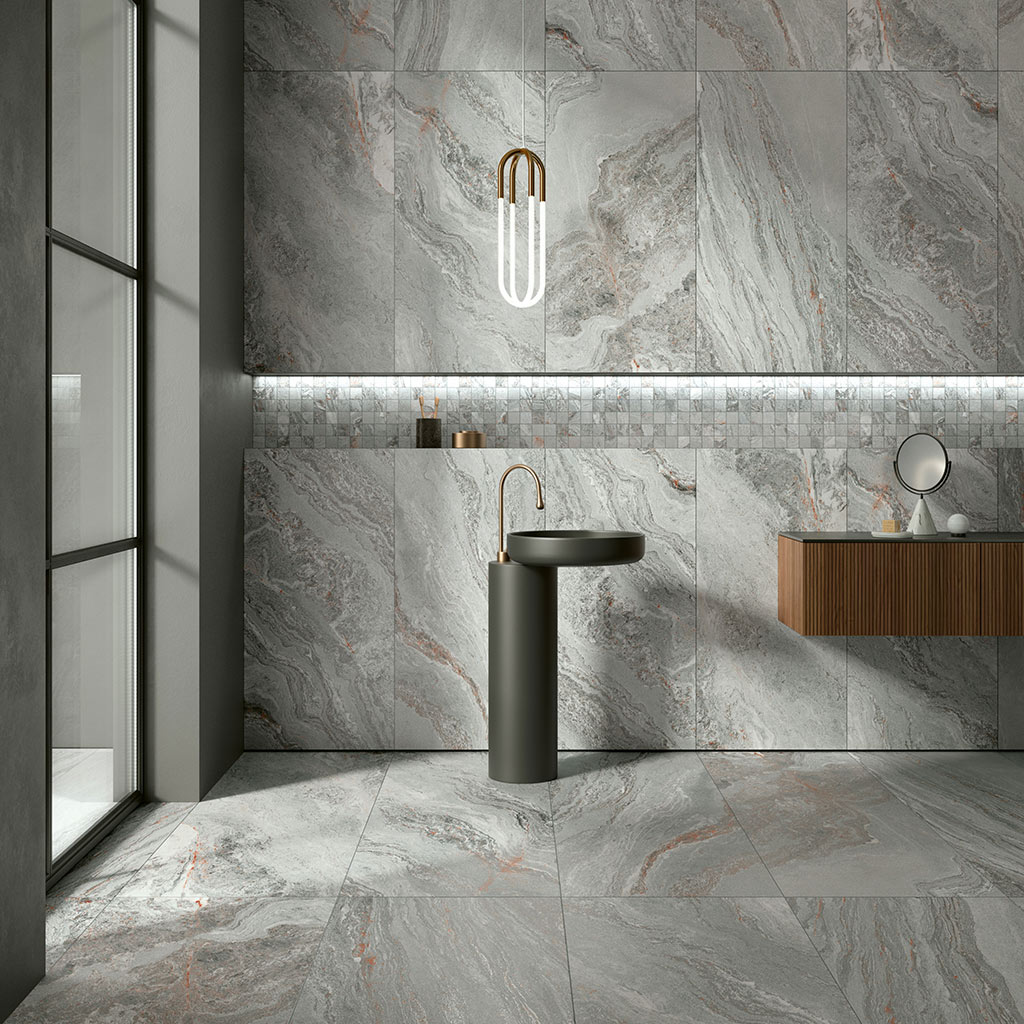 Sintesi Ceramica Silverquartz Csempe és Padlólap