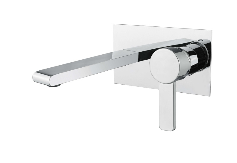 Bugnatese Stone 9343SC - fal alatti mosdócsaptelep 15,5 cm kifolyóval klikk-klakk leeresztővel