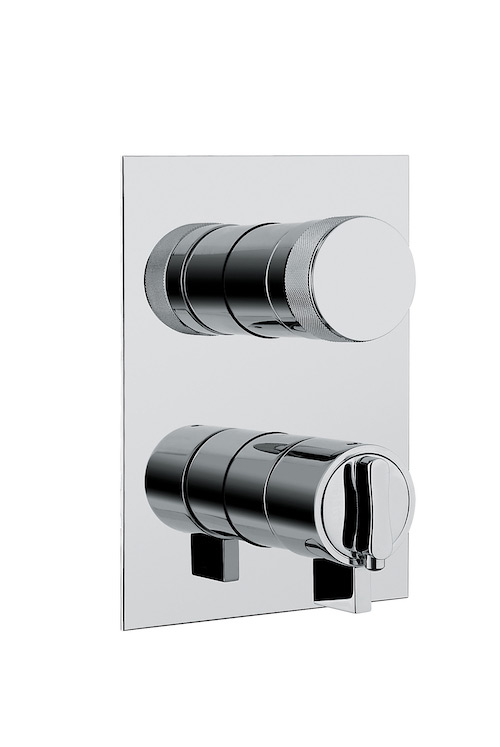 Bugnatese Stone 9353 - termosztátos fal alatti 3 állású zuhanycsaptelep