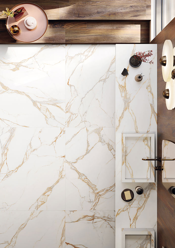 Tagina Calacatta Gold Kőhatású járólap | Csempék és Járólapok