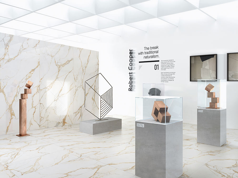 Tagina Calacatta Gold Kőhatású járólap | Csempék és Padlólapok