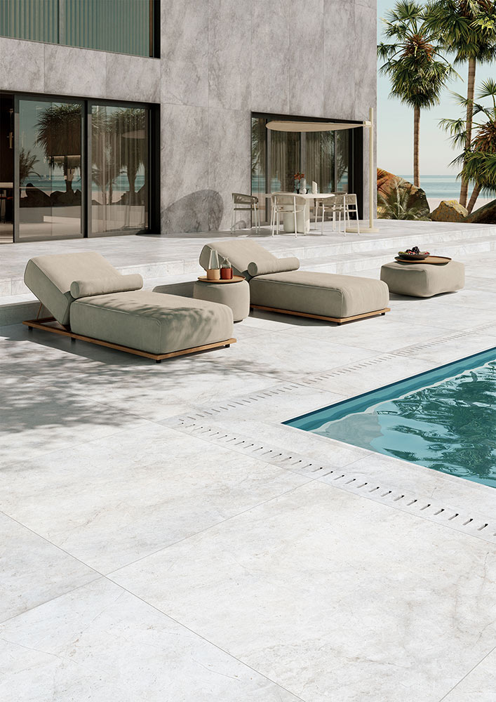 Tagina Pietra d'Orvieto Kőhatású járólap | Csempe és Falburkolat