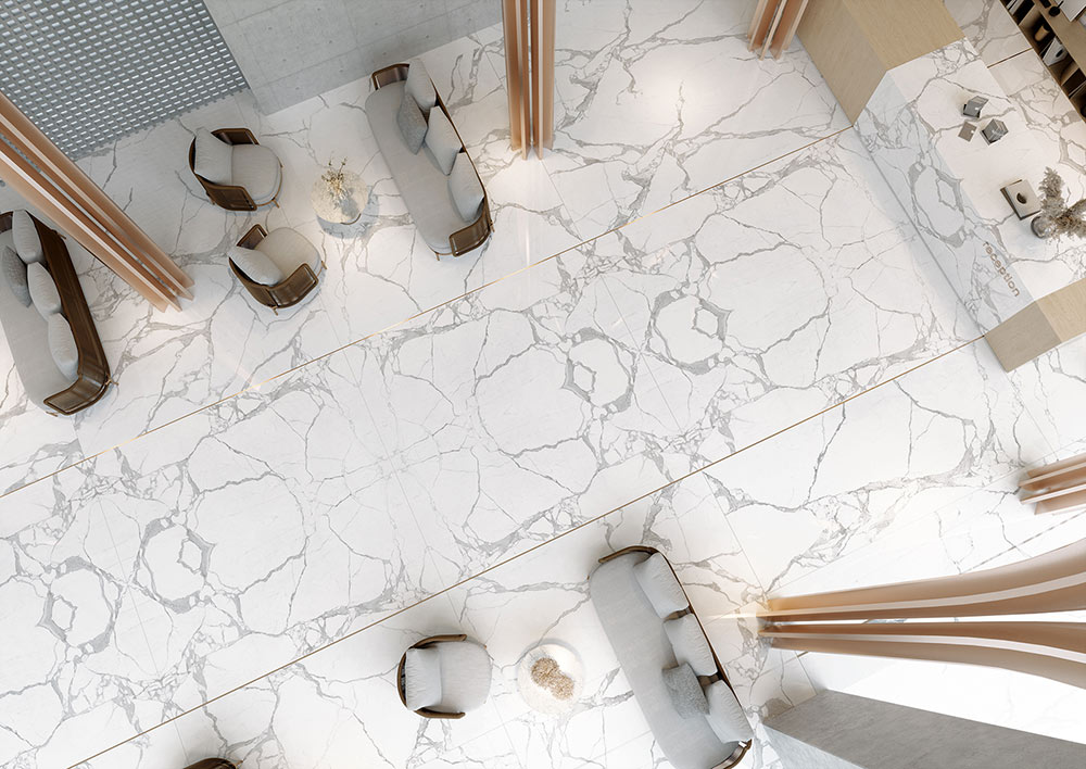 Tagina Statuario Kőhatású járólap | Csempék és Járólapok