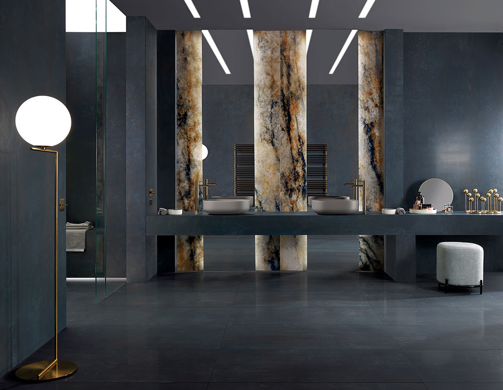 Tagina Steel Falburkolat | Csempék és Padlólapok