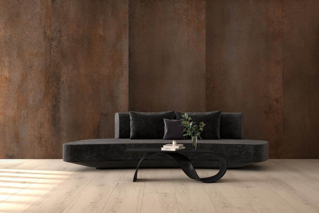 Tau Ceramica Beam Rusteel Falburkolat | Csempék és Járólapok