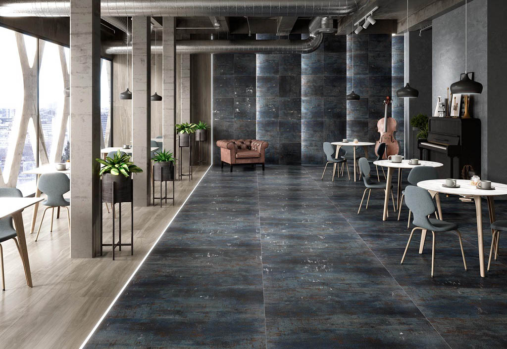 Tau Ceramica Metal Kőhatású járólap | Csempék és Padlólapok