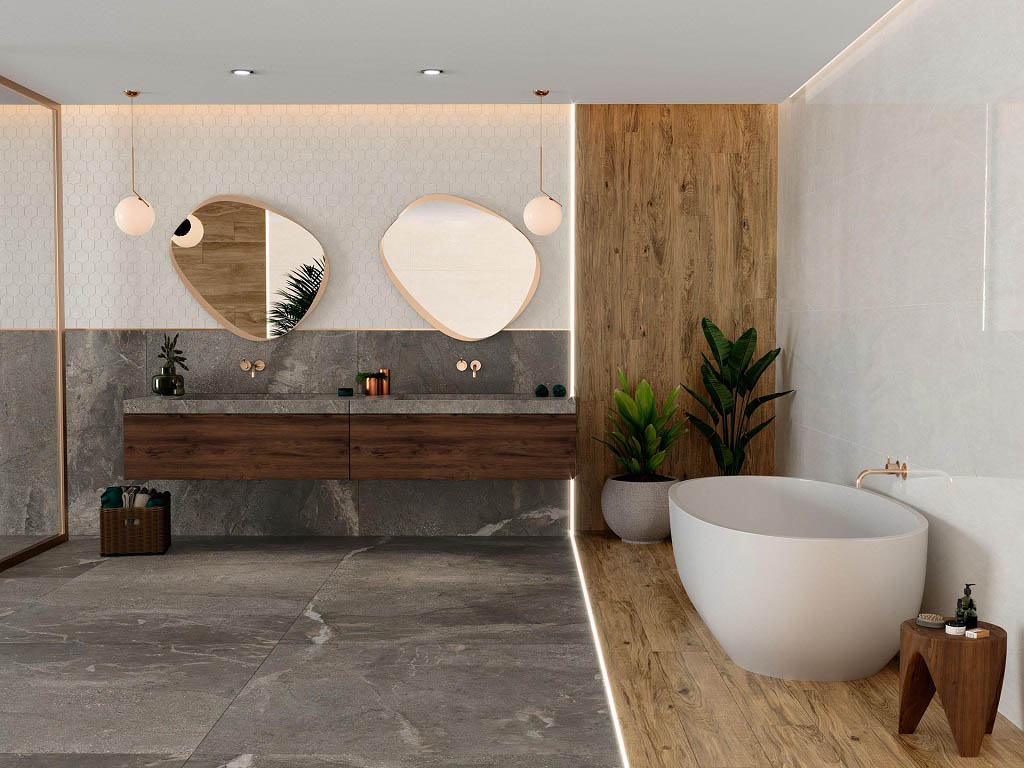 Tau Ceramica Mainstone Falburkolat | Csempék és Járólapok