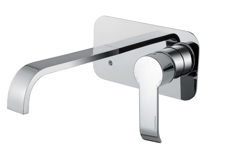 Bugnatese Tess 9643SC - fal alatti mosdócsaptelep 17 cm kifolyóval klikk-klakk leeresztővel