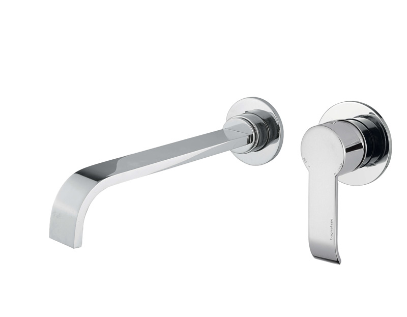 Bugnatese Tess 9645SC - fal alatti mosdócsaptelep 21 cm kifolyóval klikk-klakk leeresztővel