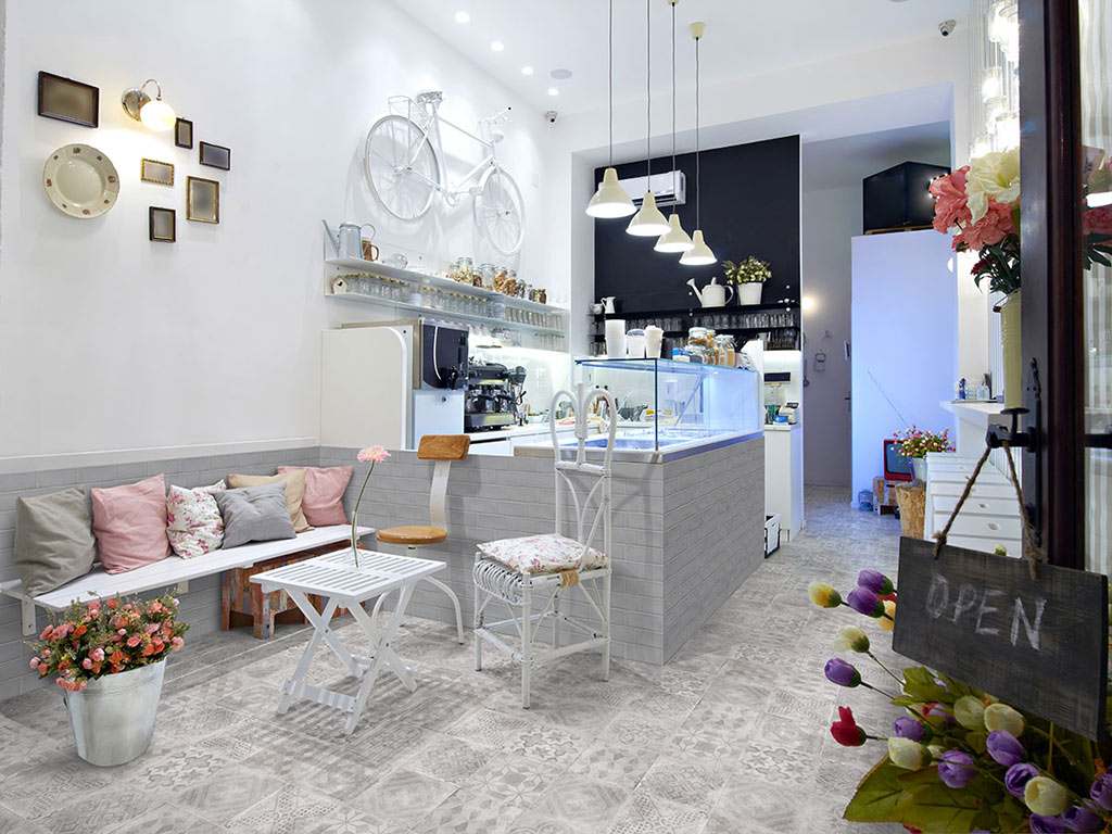 Terratinta Betonbrick Konyhai burkolólap 