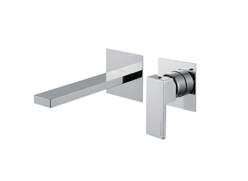 Bugnatese Tetris 9151SC - fali mosdó csaptelep 15,5 cm kifolyóval klikk-klakk leeresztővel