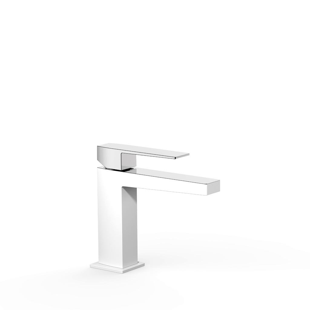 Tres Slim Exclusive mosdó csaptelep, leeresztő nélkül, fehér-króm 20210301BL