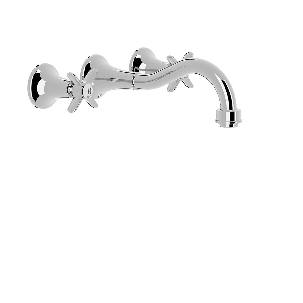 Tres Clasic fali kétkaros mosdó csaptelep króm 24215101