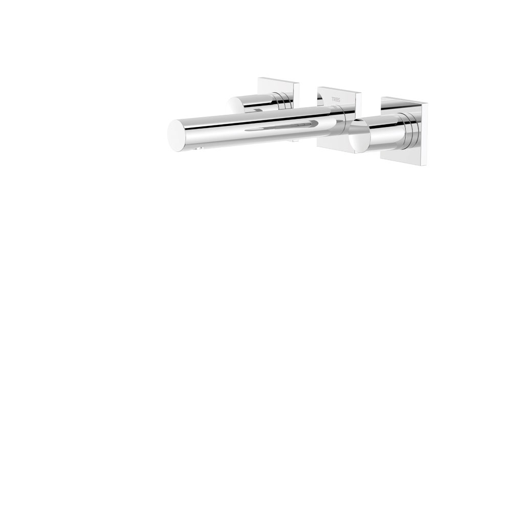 Tres Project-Tres fali, kétkaros mosdó csaptelep  króm 21175101