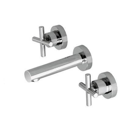 Tres Max-Tres fali, kétkaros mosdó csaptelep króm 163152