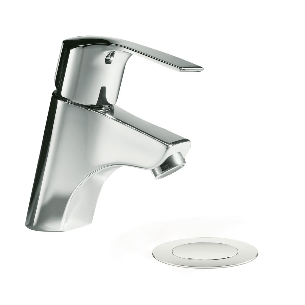 Tres K-Tres  egykaros mosdó csaptelep automata lefolyóval, króm  169103DA