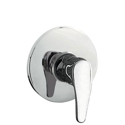 Eco-Tres falba épített, egykaros zuhany csaptelep, króm 0701770212